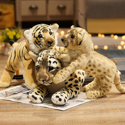 Tiger, Leopard, and Lion Cuddle Buddies!